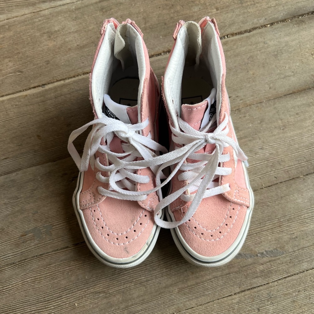 Pink High top Vans